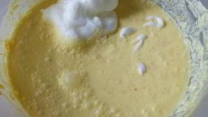 апельсиновый пудинг