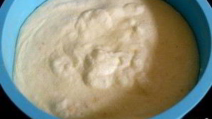 апельсиновый пудинг