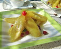 Банановый десерт