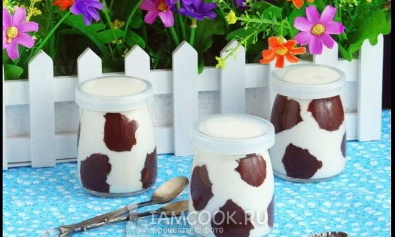 Рецепт десерта буренка