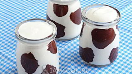 десерт буренка