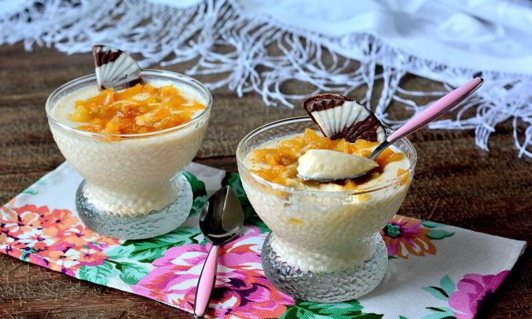 Рецепт десерта с грушей пломбир