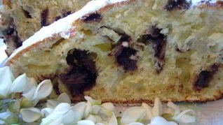 Кейк с шоколадными капельками