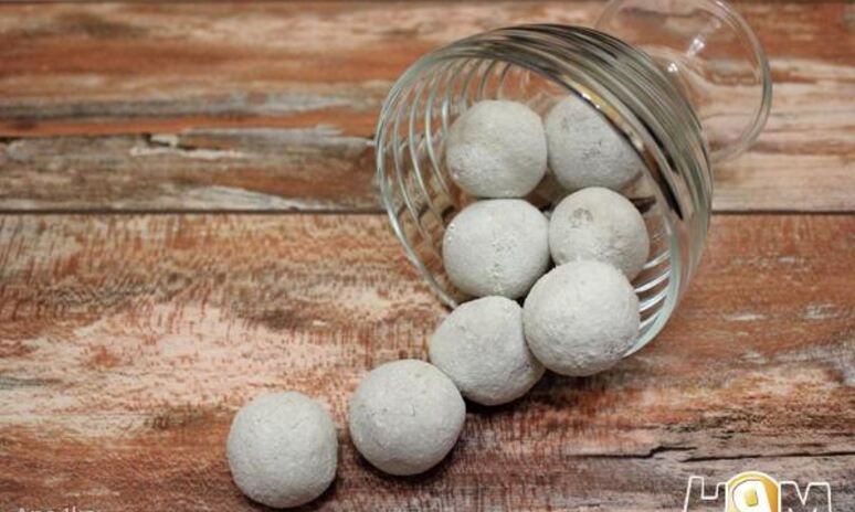 Рецепт чечевичных конфет с миндалем