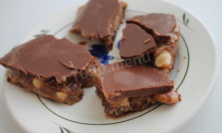 Рецепт домашнего сникерса