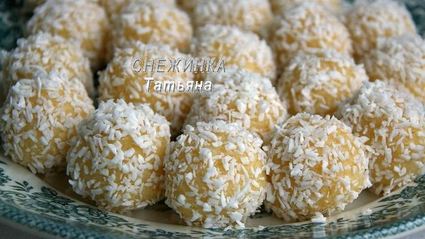 кокосовые конфеты сладкая весна