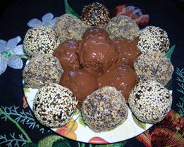 Конфеты из чернослива и изюма