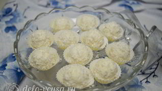 Конфеты из кокосовой стружки и сгущенки