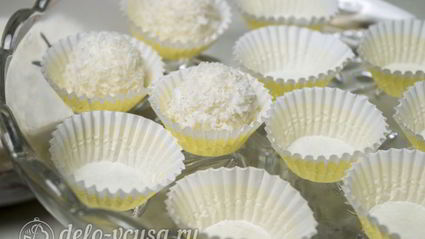 конфеты из кокосовой стружки и сгущенки