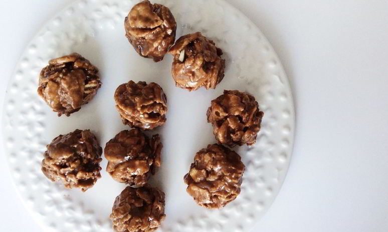 Рецепт конфет из кукурузных хлопьев