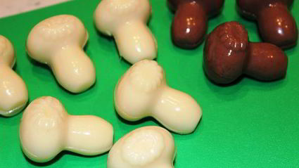 конфеты ручной работы грибочки