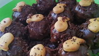 Конфеты с черникой