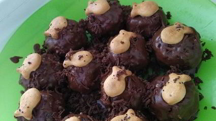 конфеты с черникой