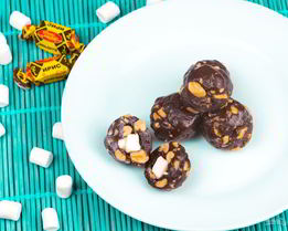 Конфеты Сникерс с маршмеллоу