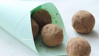 Конфеты Трюфель с бобами тонка