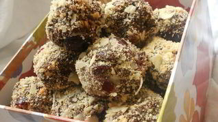 Мягкие шоколадно-черешневые конфеты