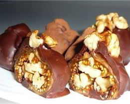 Полезные домашние конфеты с инжиром