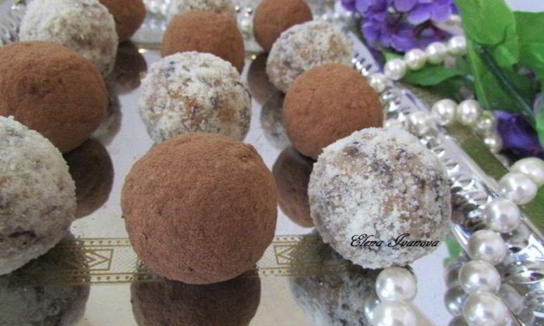 Рецепт постных конфет из пшена