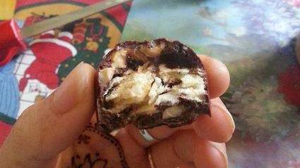 шоколадные конфеты из подручных материалов