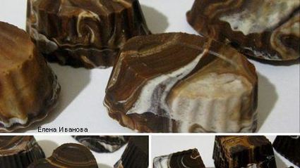 шоколадные конфеты радужные