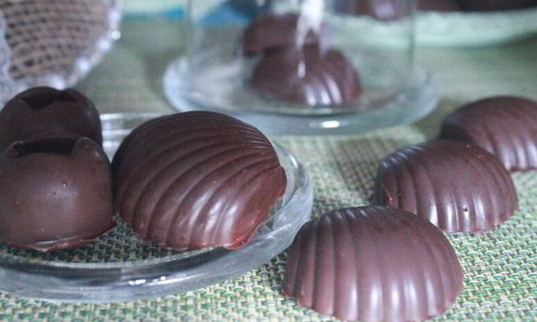 Рецепт шоколадных конфет с нутом и цукатами