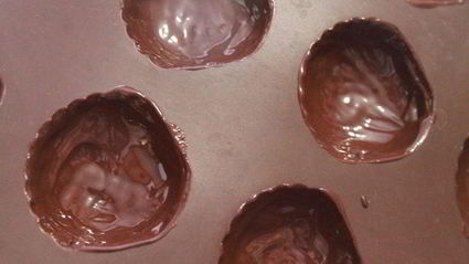 шоколадные конфеты с нутом и цукатами