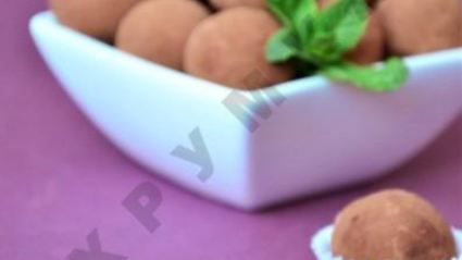 шоколадные конфеты с вишней