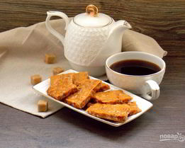 Козинаки из арахиса в карамели