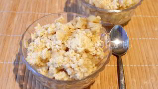 Крамбль с яблоками