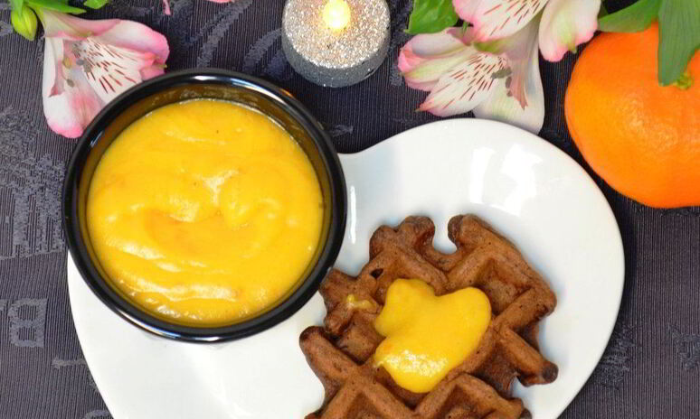 Рецепт блаженства тыквенно-хурмовый курд