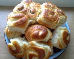 Бриоши с заварным кремом Патисьер