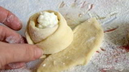 булочки с творожным кремом