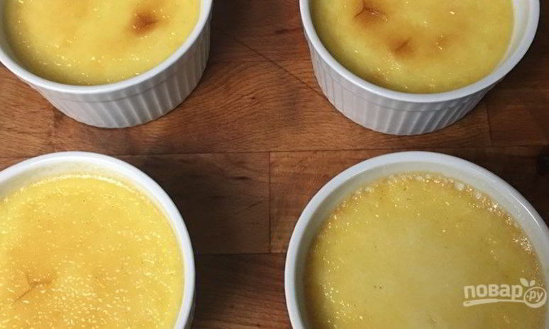 Рецепт десерта крем брюле