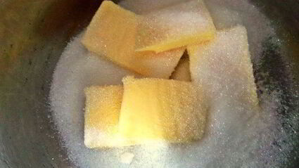 корзиночки десертные с кремом и бананом