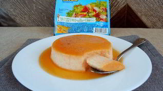 Крабовый крем-карамель