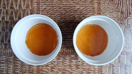 крабовый крем-карамель