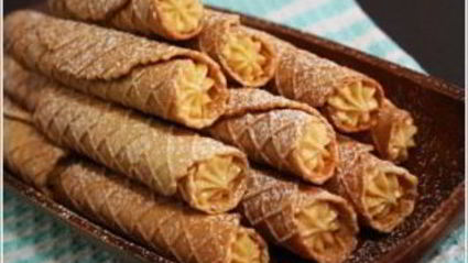 крем для вафельных трубочек