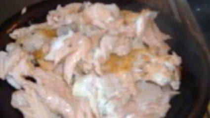 кремовая паста с лососем