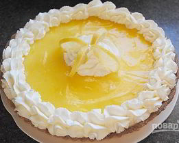 Кростата с лимонным кремом