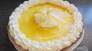 Кростата с лимонным кремом