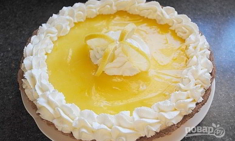 Рецепт кростаты с лимонным кремом