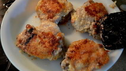 куриные бедрышки в соусе кремово-горчичном