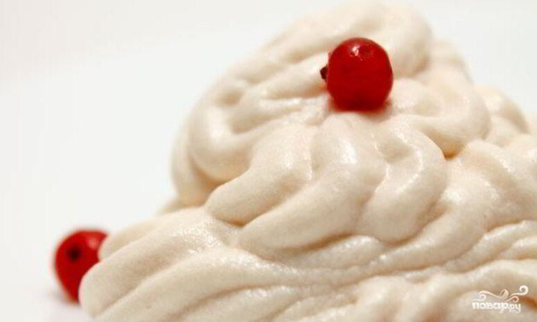 Рецепт легкого творожного крема