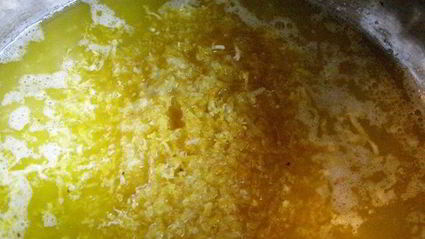 лимонный крем и маскарпоне