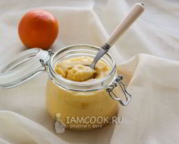 Постный заварной крем