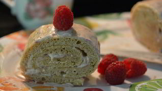 Рулет со швейцарским маслянным кремом