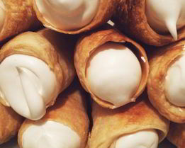 Слоеные трубочки с кремом