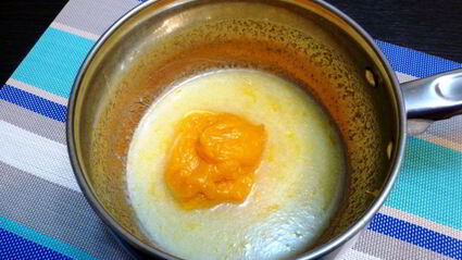 тыквенно-дынный курд