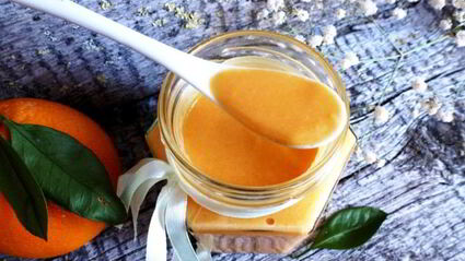 тыквенно-дынный курд