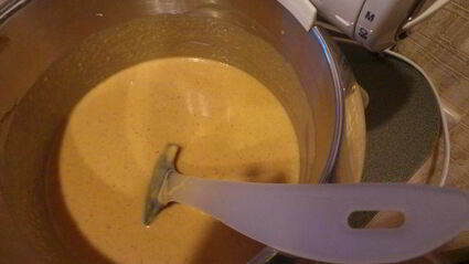 тыквенный чизкейк с заварным апельсиновым кремом